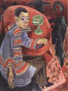 Ernst Ludwig Kirchner The Drinker painting